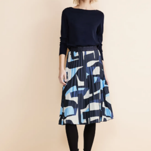 Sukňa modrá-vzor Street One