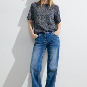 Tričko šedá-vzor Cecil