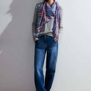 Šatka modrá-vzor Cecil