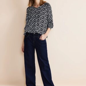 Blúzka modrá-vzor Street One