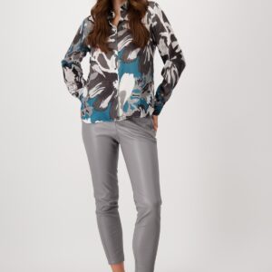 Blúzka šedá-vzor Monari