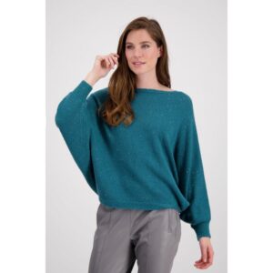 Pulóver petrol Monari