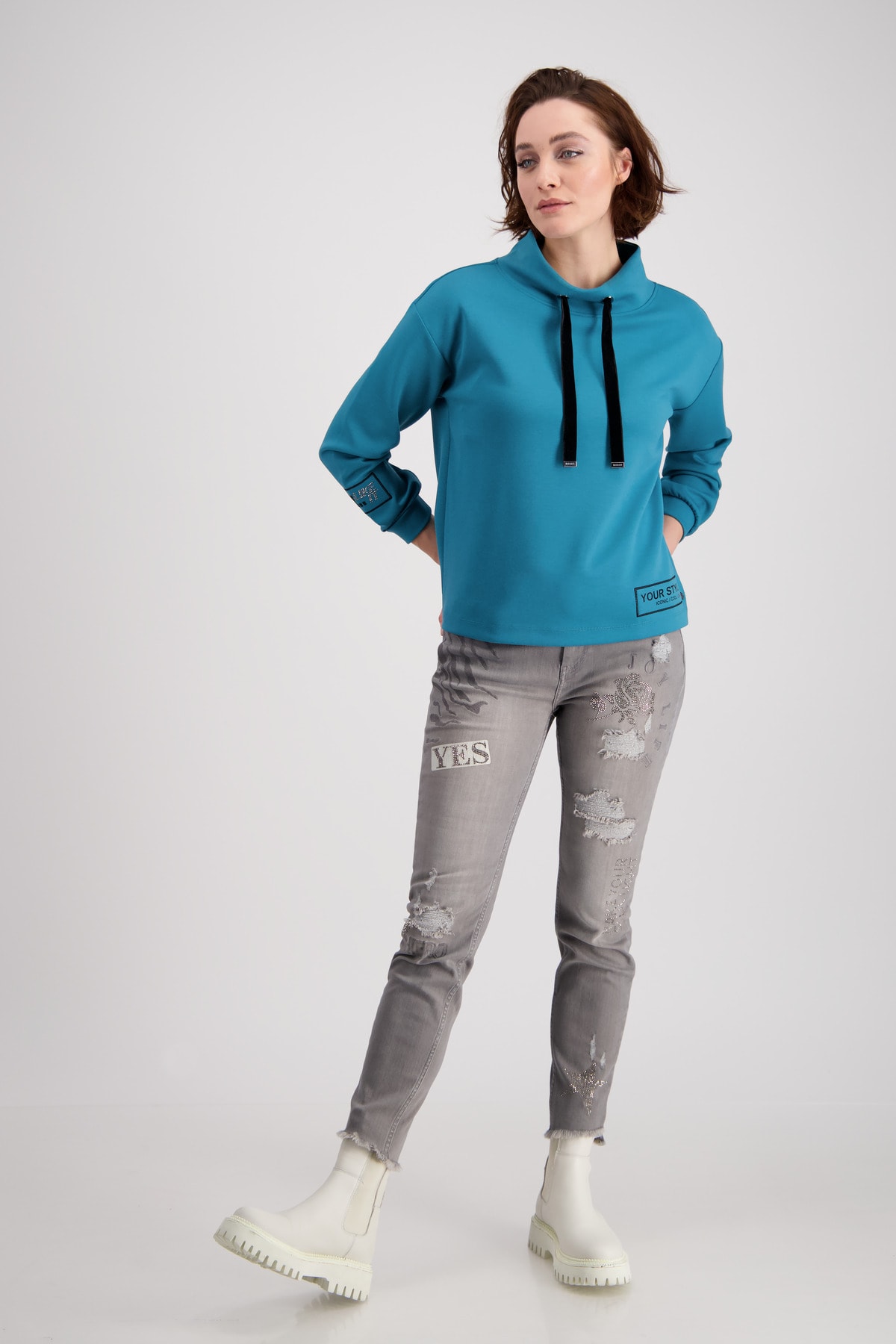 Mikina sv.modrá Monari