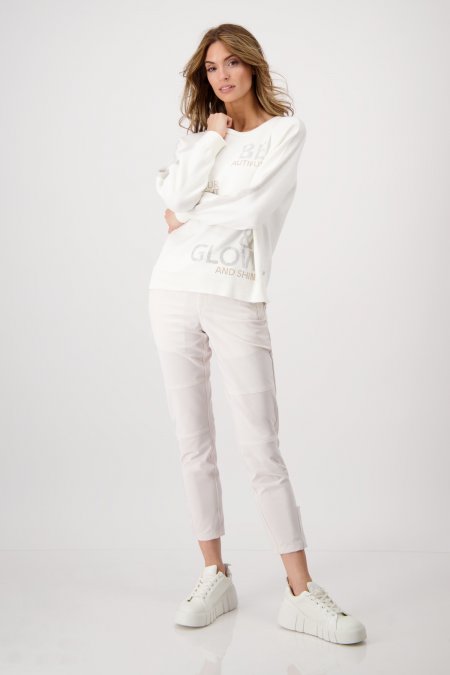 Nohavice béžová Monari