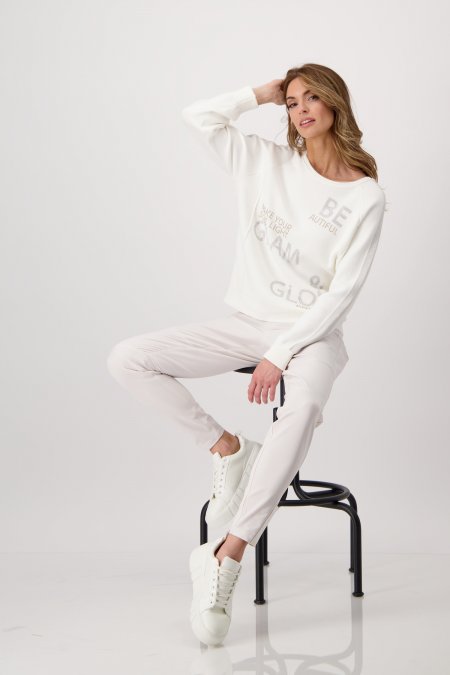 Nohavice béžová Monari