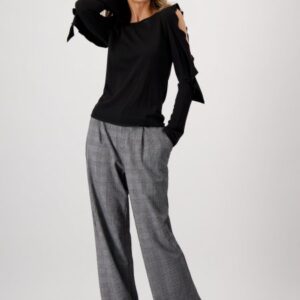 Nohavice sivá-vzor Monari