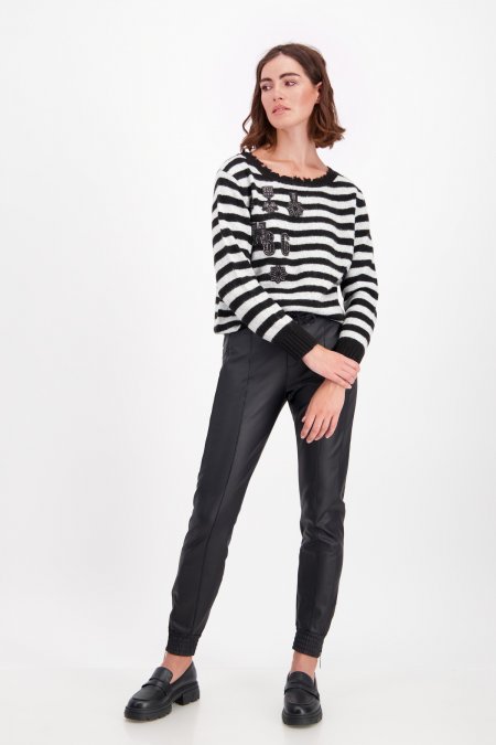 Nohavice čierna Monari