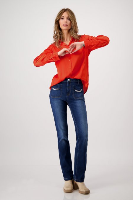 Blúzka oranžová Monari