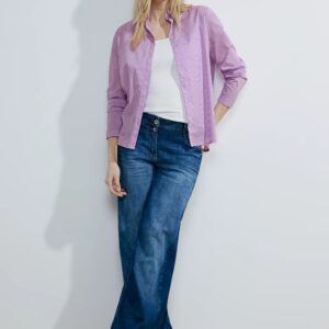 Blúzka fialová-pásik Cecil