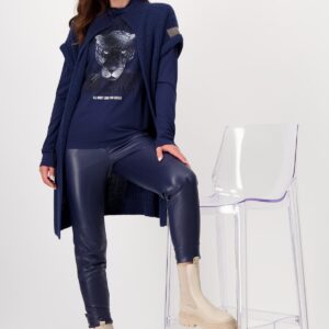 Pletená vesta modrá Monari