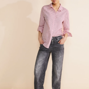 Košeľa ružová-pásik Street One