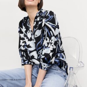 Blúzka modrá-vzor Gerry Weber