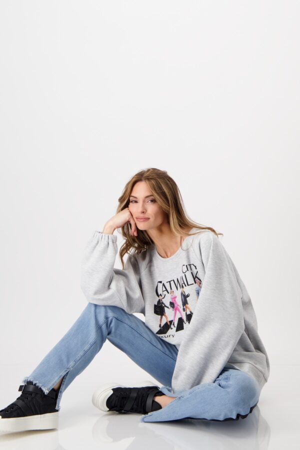 Mikina s potlačou Monari