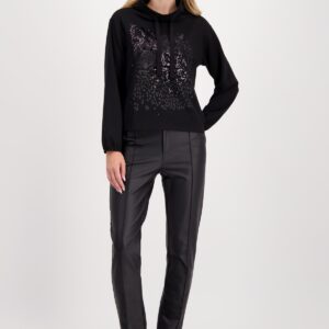 Mikina čierna Monari