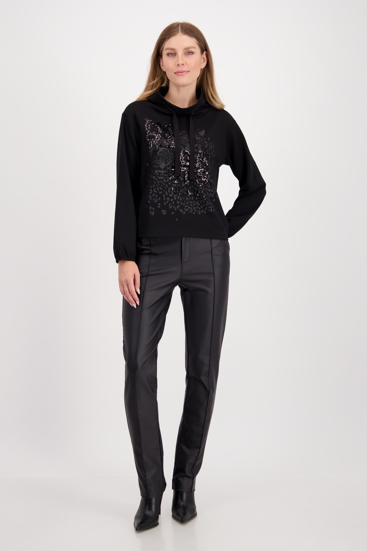 Mikina čierna Monari