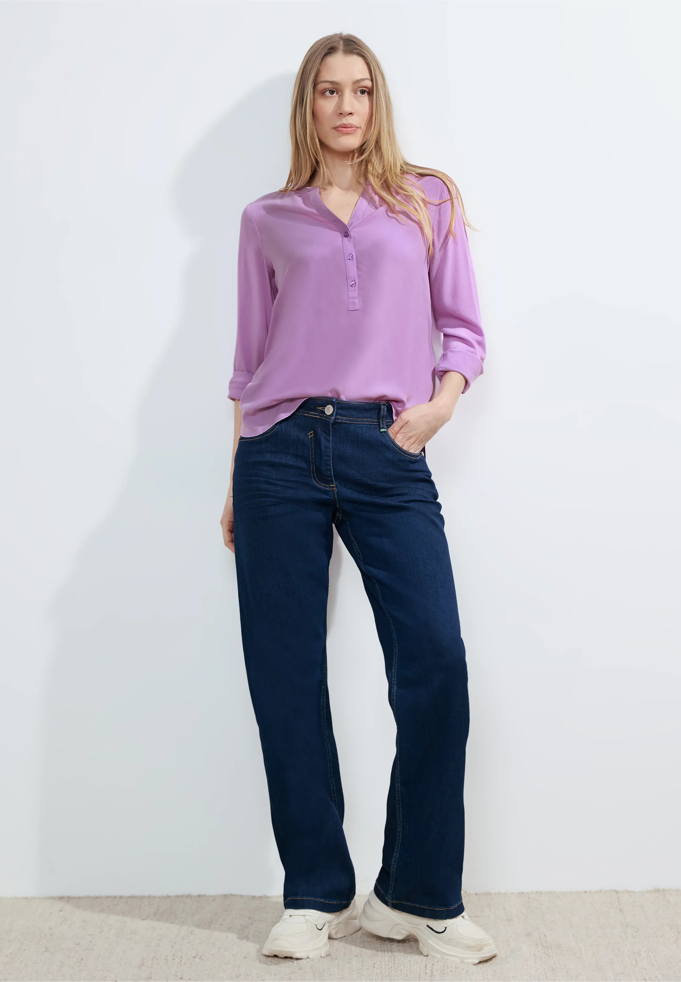Blúzka lila Cecil