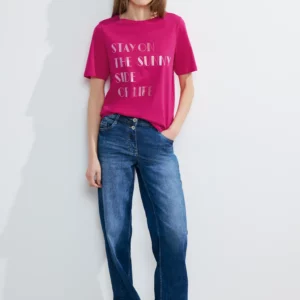 Tričko ružová Cecil