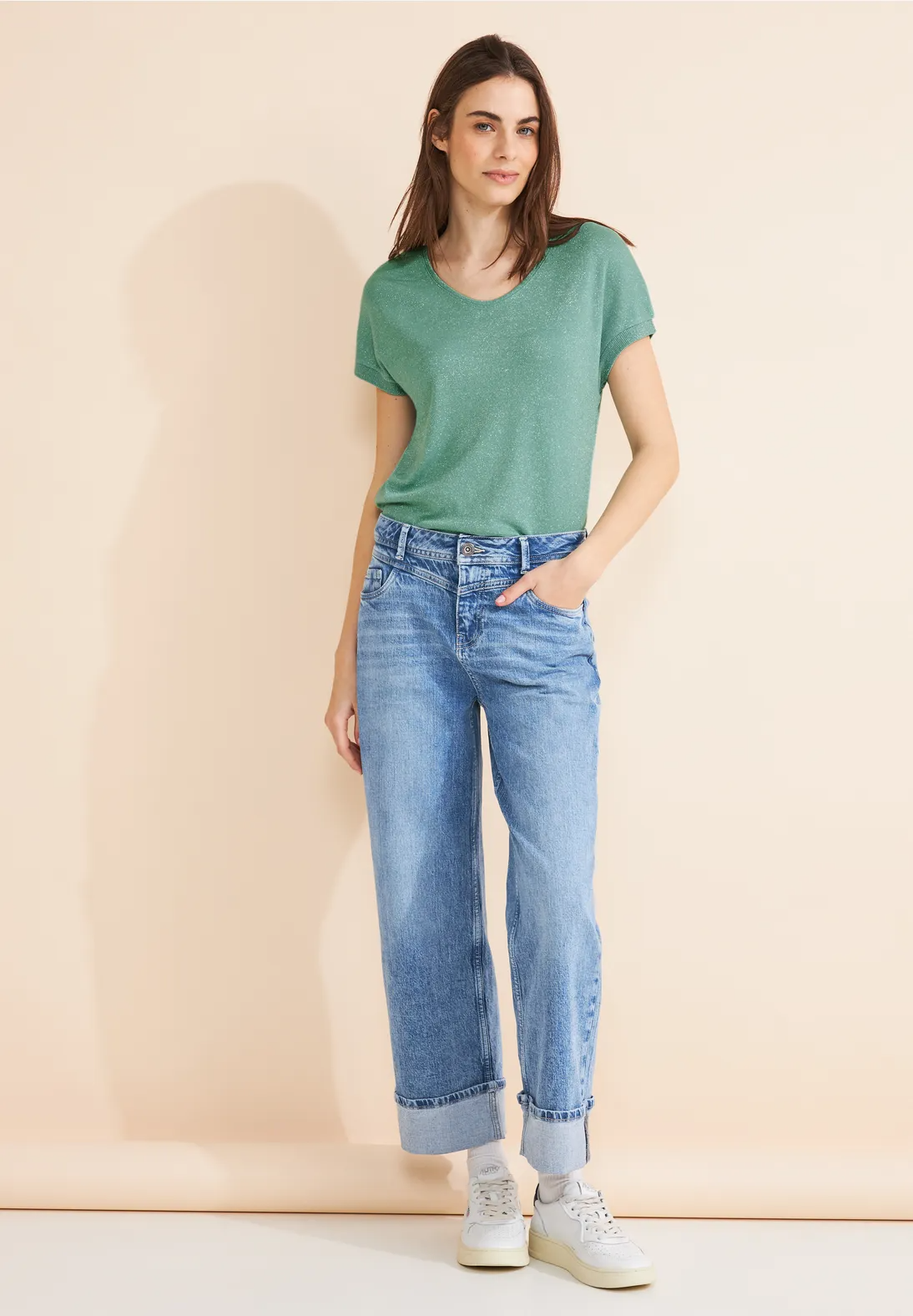 Tričko mentolová Street One