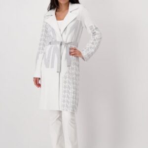 Sveter sivá-vzor Monari