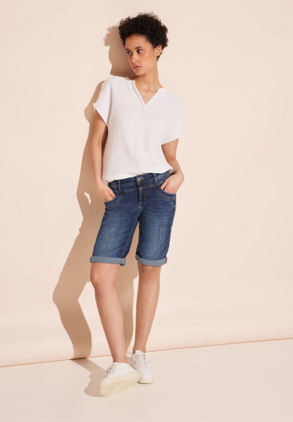 Bermudy rifľové Street One