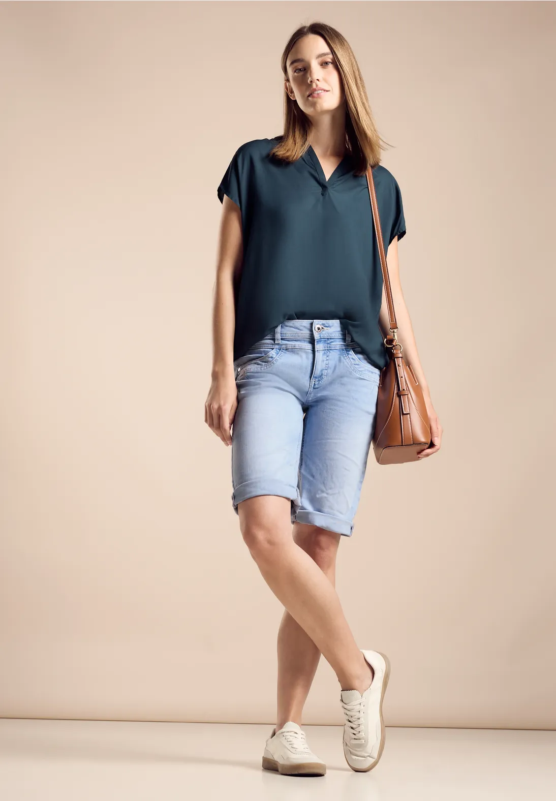 Bermudy sv.modré Street One