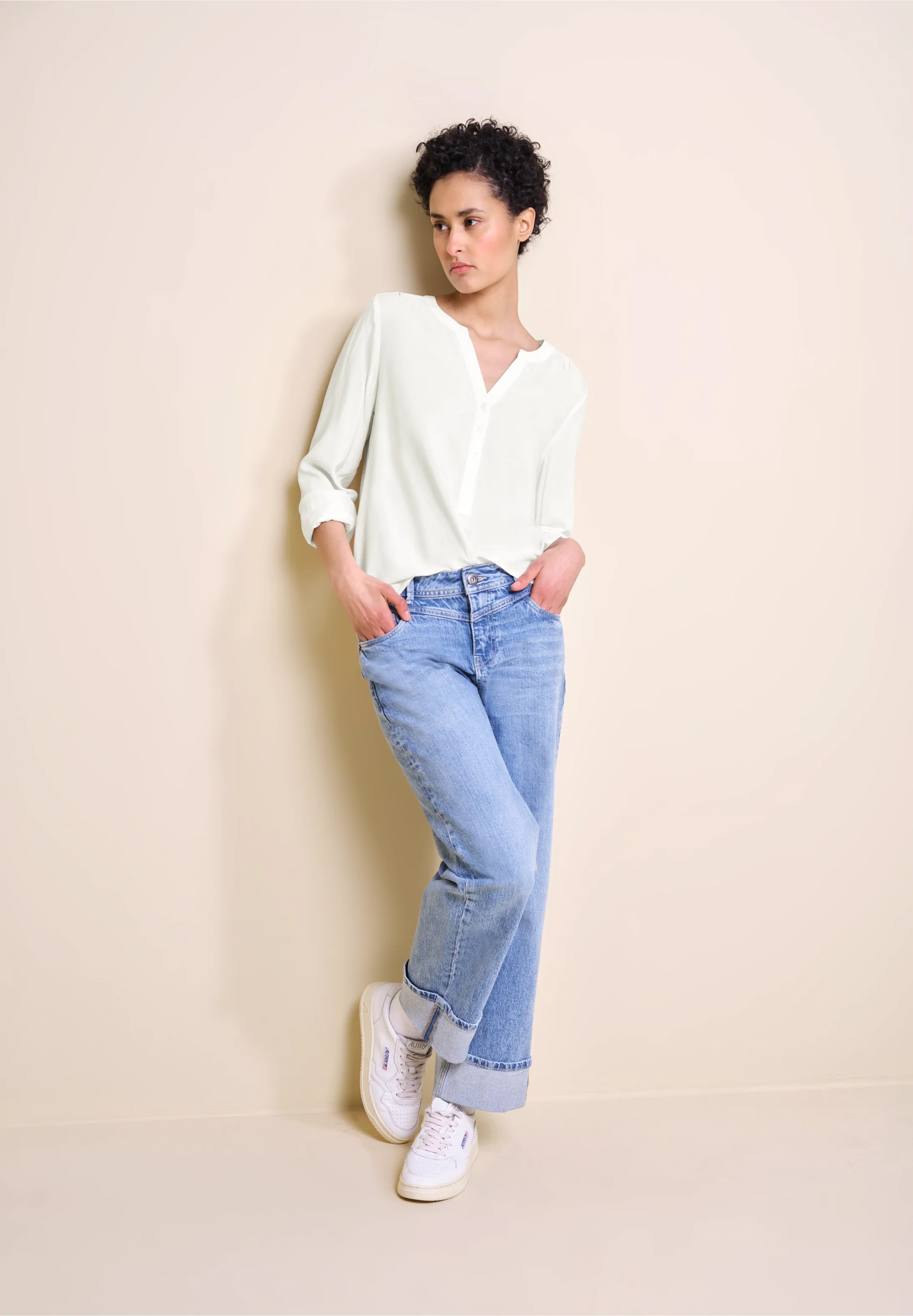 Blúzka maslová Street One