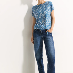 Tričko sv.modrá-vzor Cecil