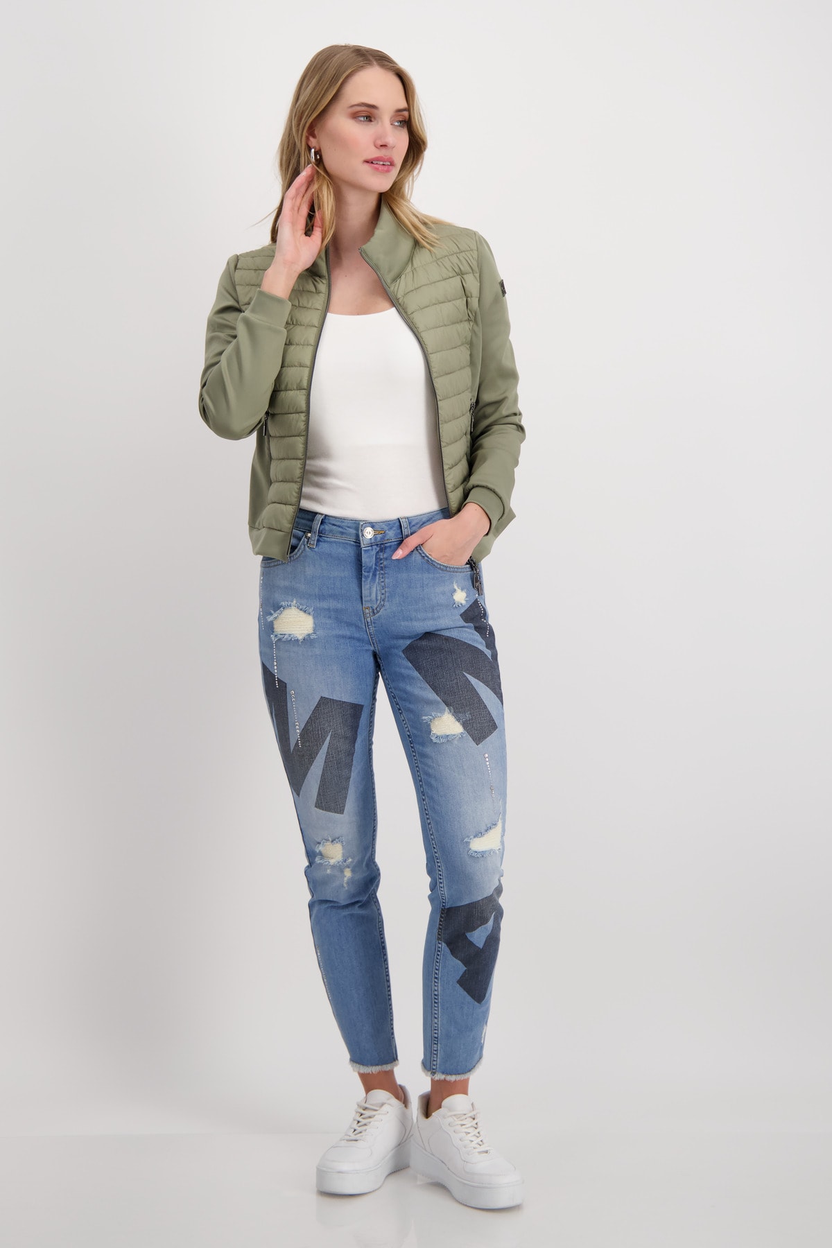 Bunda olivová Monari