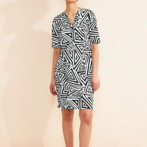 Šaty čierno-biela Street One