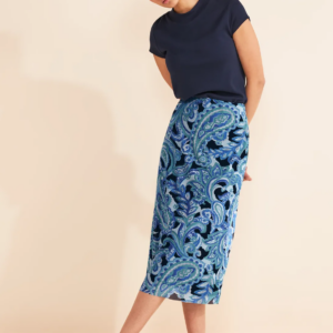 Sukňa modrá-vzor Street One