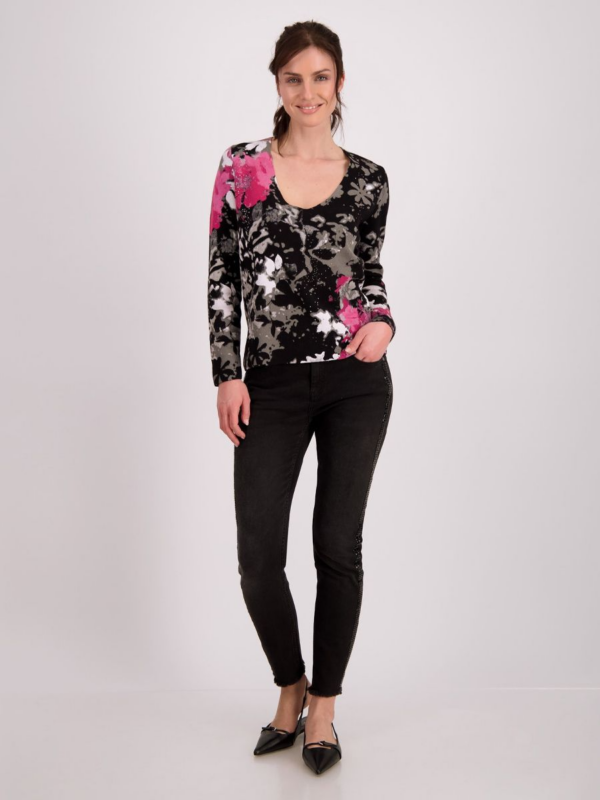 Nohavice čierne Monari