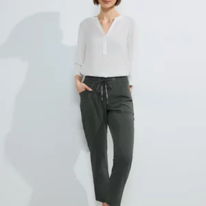 Nohavice olivová Cecil