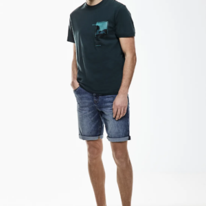 Bermudy modrá Street One