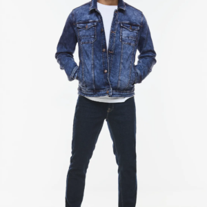 Bunda rifľová modrá Street One