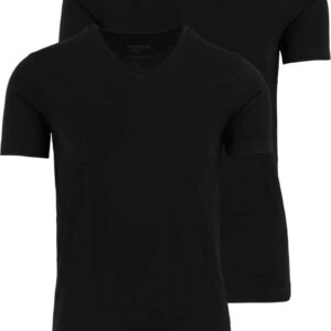 Tričko V čierna 2-pack Marvelis