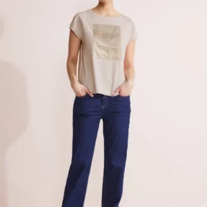 Tričko piesková-potlač Street One