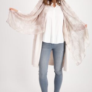 Šatka béž-vzor Monari