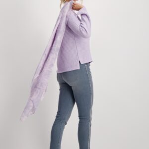 Šatka fialová-vzor Monari