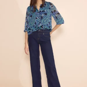 Blúzka tm.modrá-vzor Street One