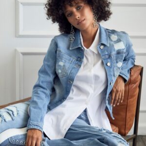 Bunda džínsová Monari