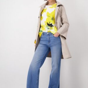 Tričko biela-vzor Monari