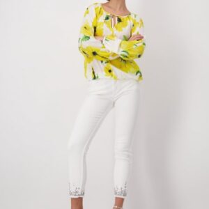 Blúzka žltá-vzor Monari