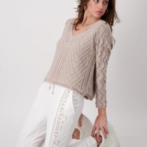 Nohavice biela Monari