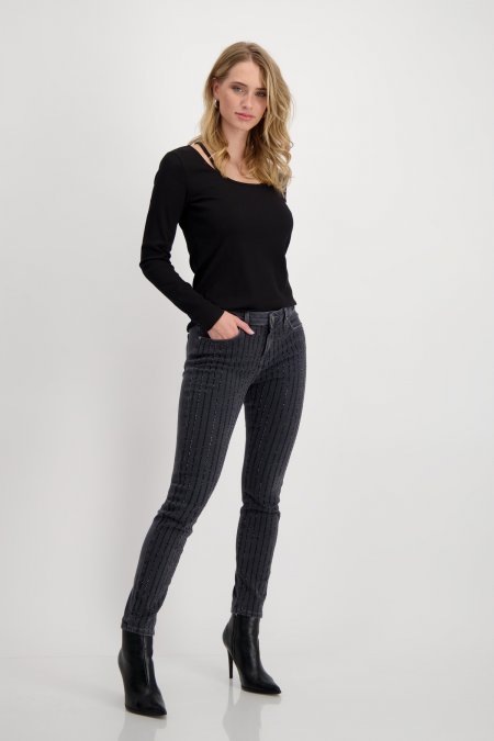 Nohavice čierna Monari