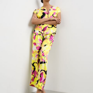 Top žltá-vzor Taifun