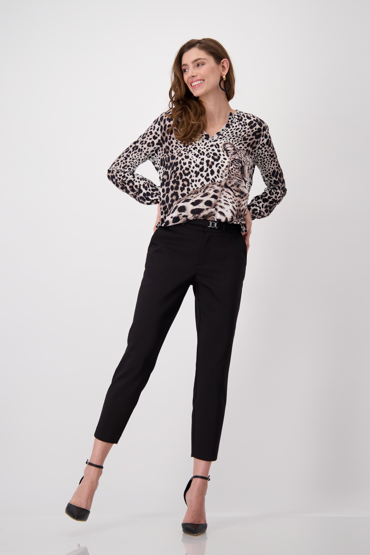 Nohavice čierne Monari