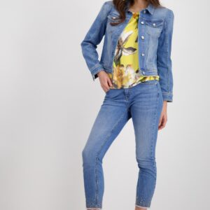 Tričko žltá-vzor Monari