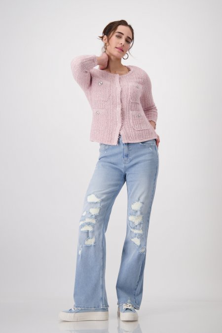 Nohavice modrá Monari