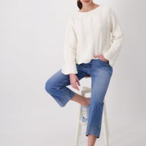 Pulóver biela  Monari