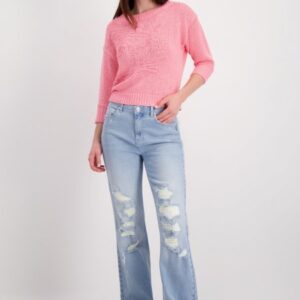 Pulóver ružová Monari